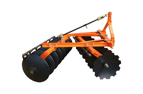 Mounted offset disc harrow